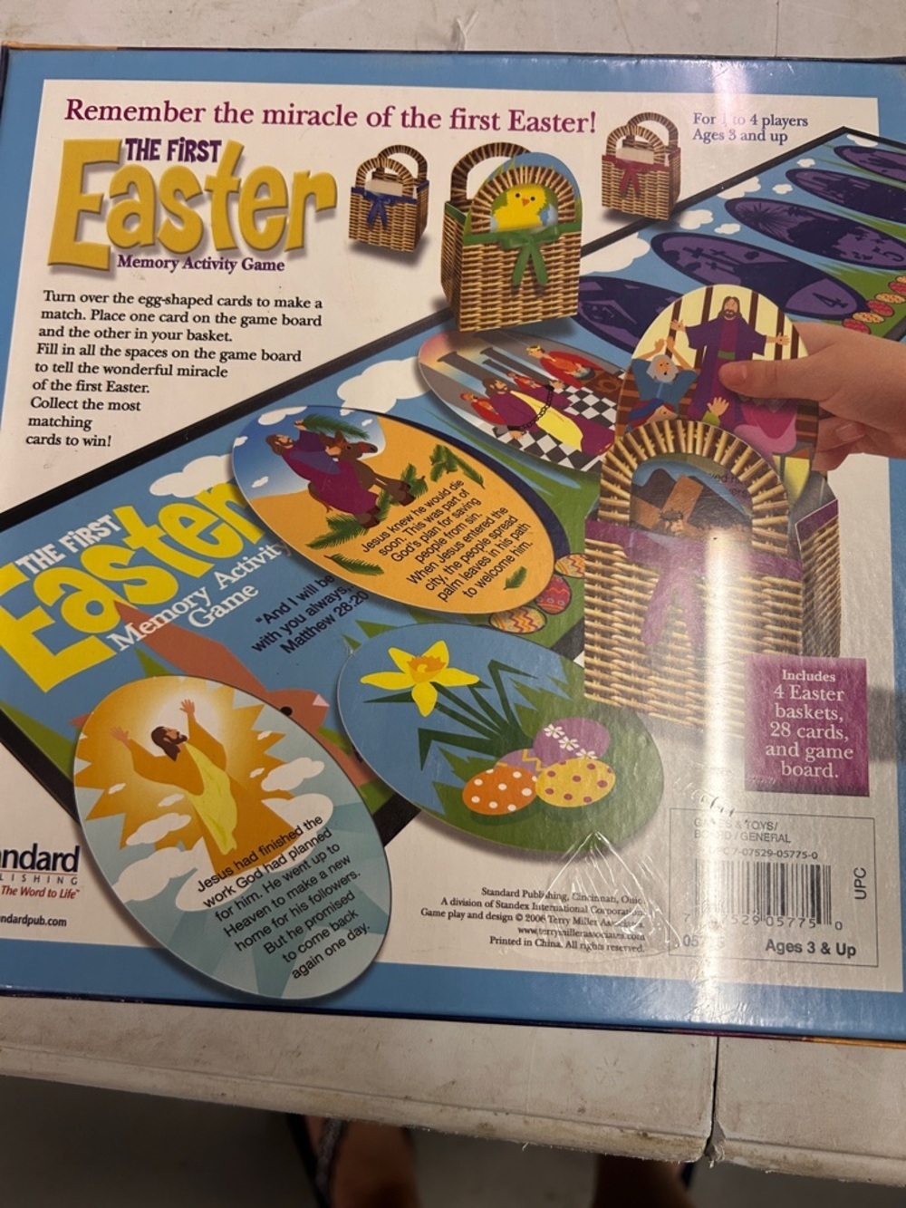 The First Easter Memory Activity Game - Colorful Easter Cards - Picture 2 of 2